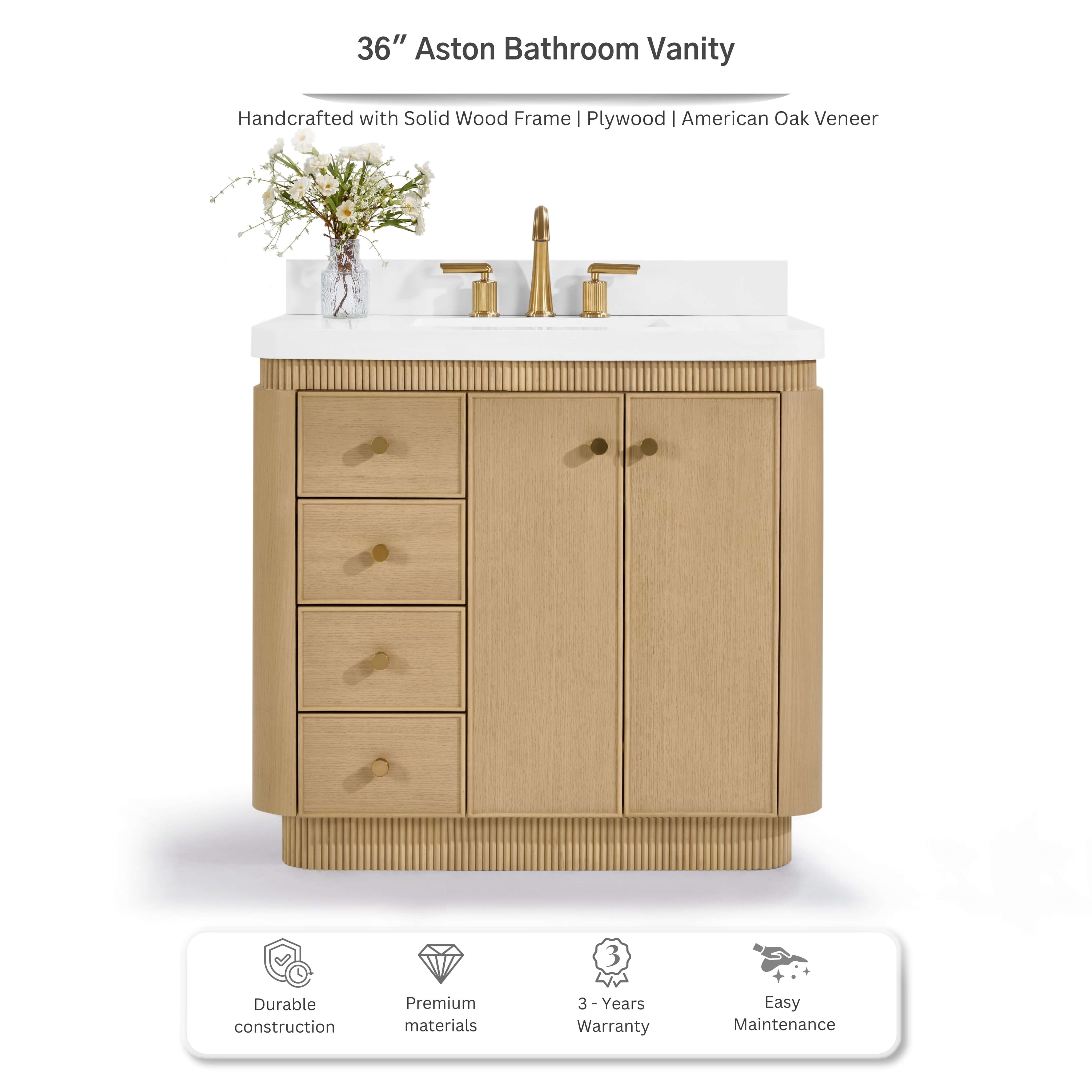 Bathroom Vanity | Ancerre Designs Aston Collection