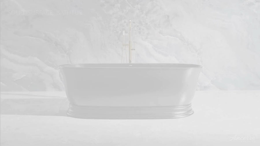 Heritage Freestanding Solid Surface Bathtub