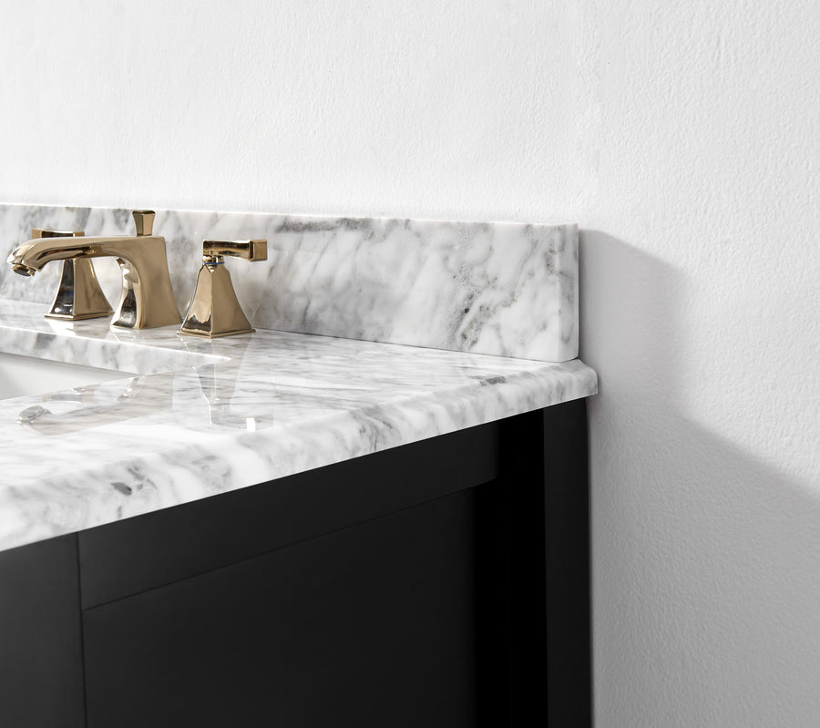 Hayley Bathroom Vanity Cabinet Set Collection - Ancerre Designs 36 inch | Single Sink Black Onyx