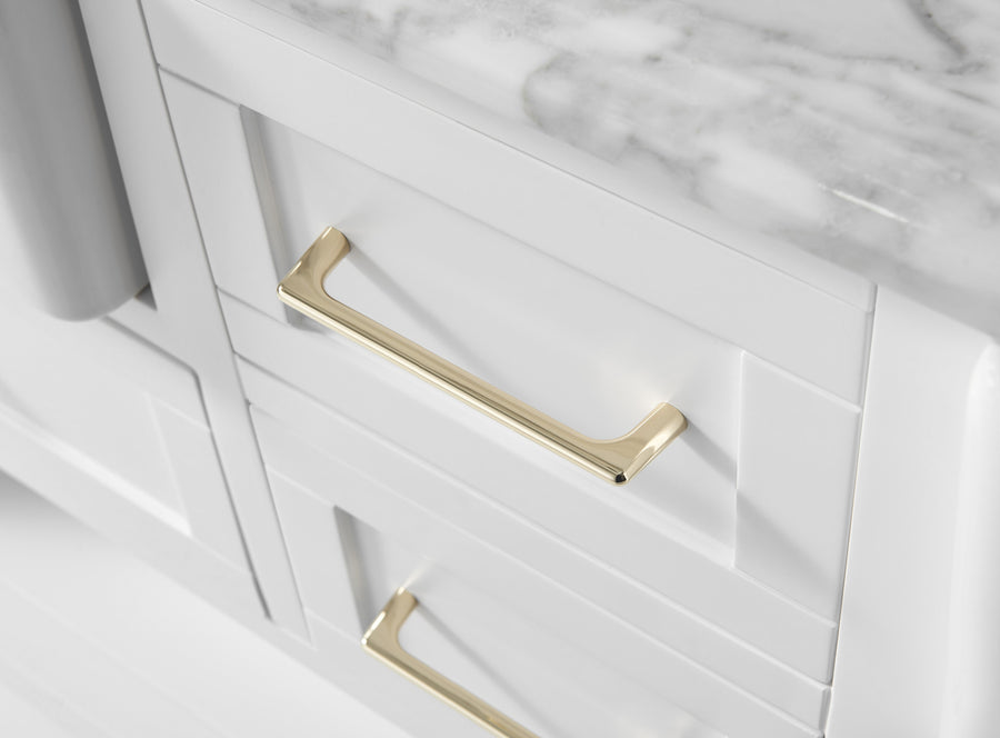 Hayley Bathroom Vanity Cabinet Set Collection - Ancerre Designs 60 inch | Double Sink White