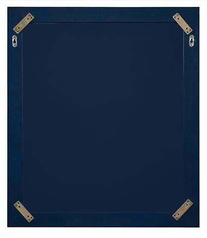 Ancerre Designs Framed Mirror - Ancerre Designs 24 inch Heritage Blue