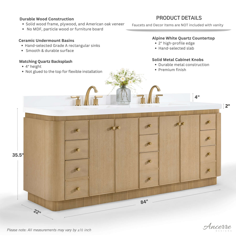 Ancerre Designs Aston Bathroom Vanity Collection