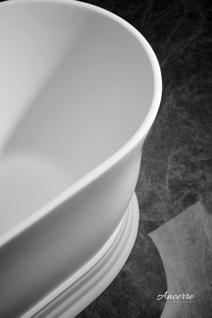 Heritage Freestanding Solid Surface Bathtub Ancerre Designs