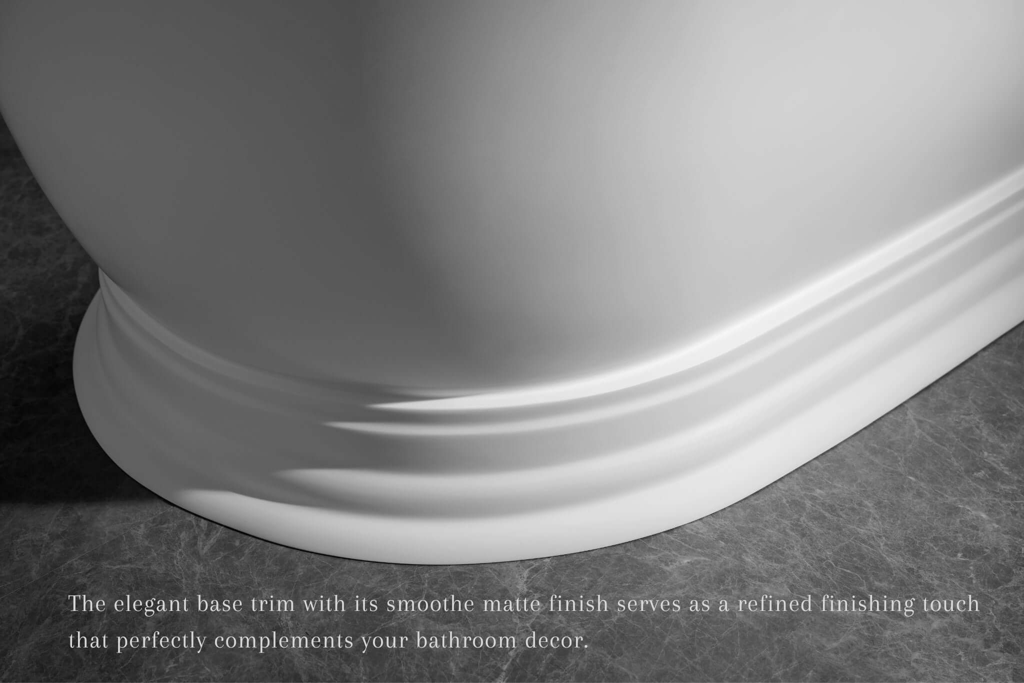 Heritage Freestanding Solid Surface Bathtub Ancerre Designs