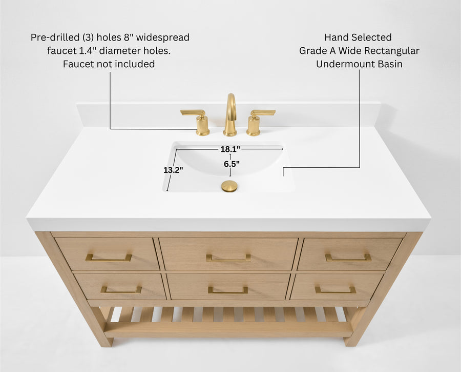 Elizabeth Bathroom Vanity Collection