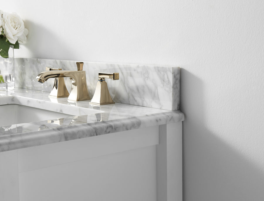 Hayley Bathroom Vanity Cabinet Set Collection - Ancerre Designs 60 inch | Double Sink White