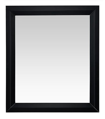 Ancerre Designs Framed Mirror - Ancerre Designs 28 inch Black Onyx